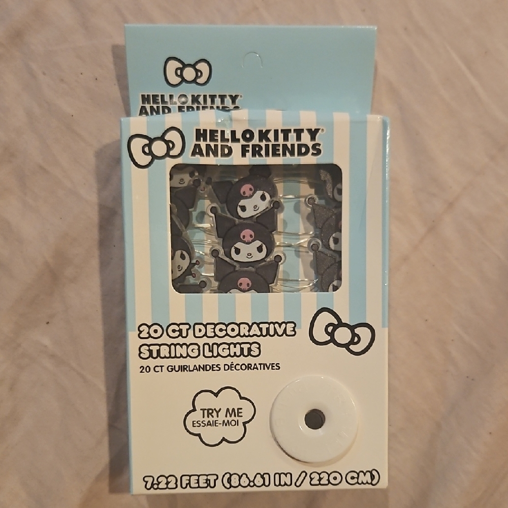 Kuromi Decorative String Lights